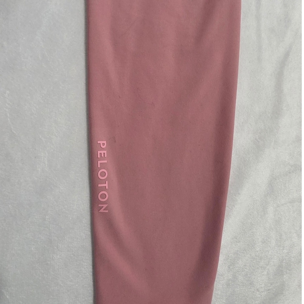 Peloton Womens‎ High Waisted Leggings Mauve Pink Size Medium Athletic Yoga Pants - Picture 3 of 6